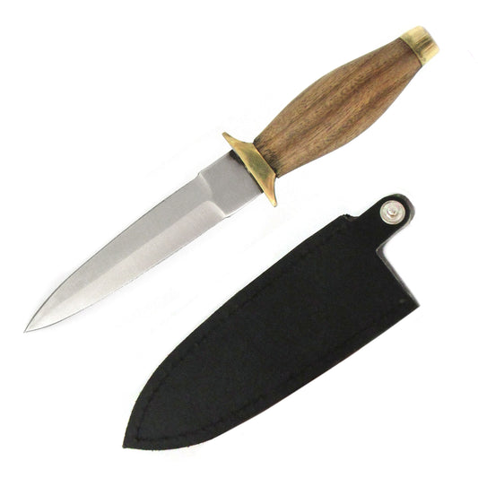 Wood Handle Athame (9 Inches)