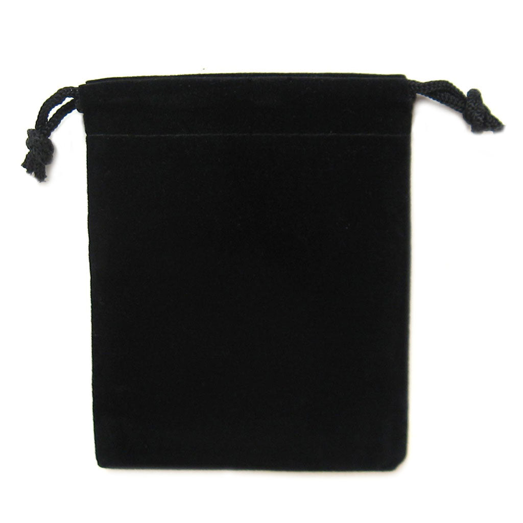 Black Velveteen Bag (3x4 Inches)