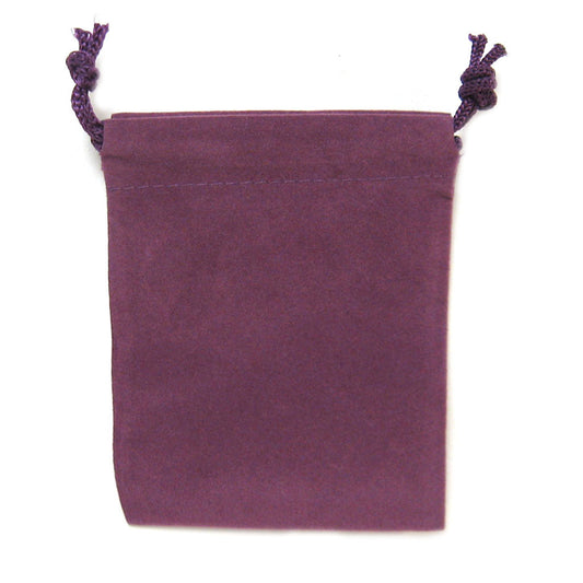 Purple Velveteen Bag (3x4 Inches)