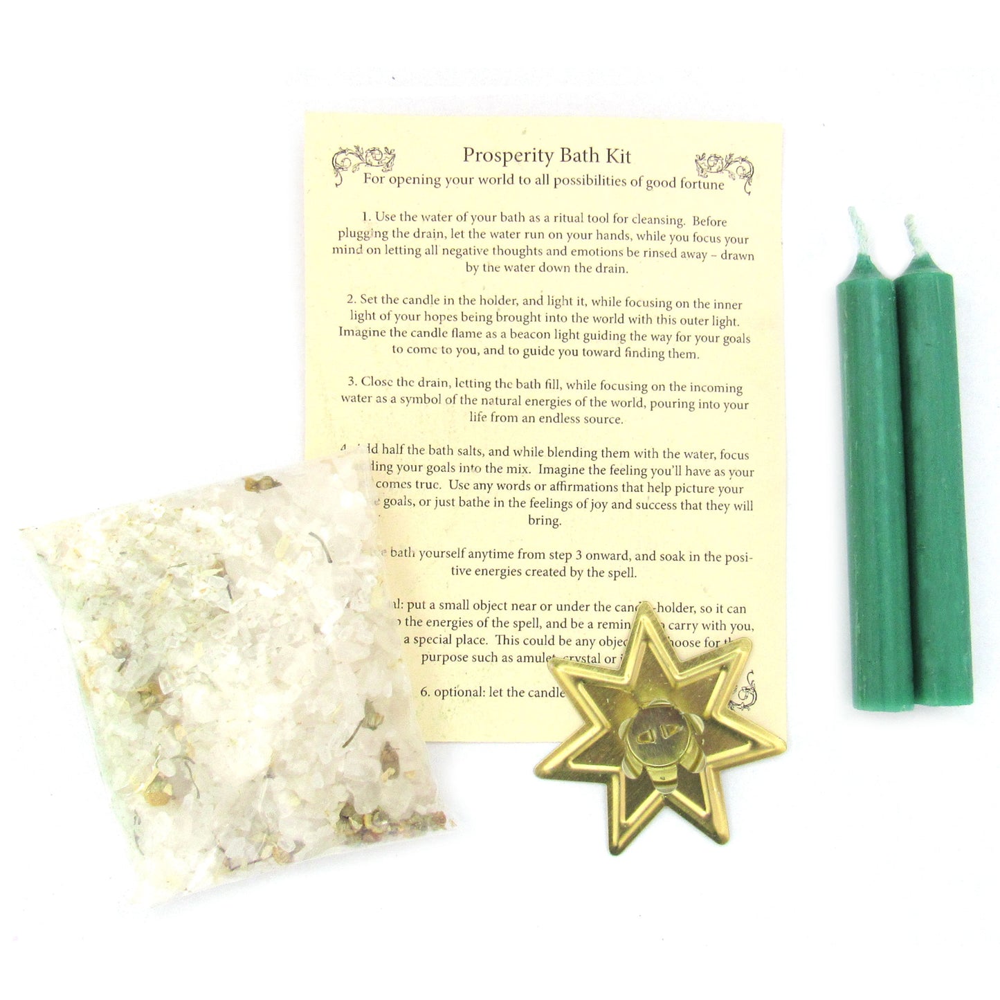 Prosperity Bath Spell Kit