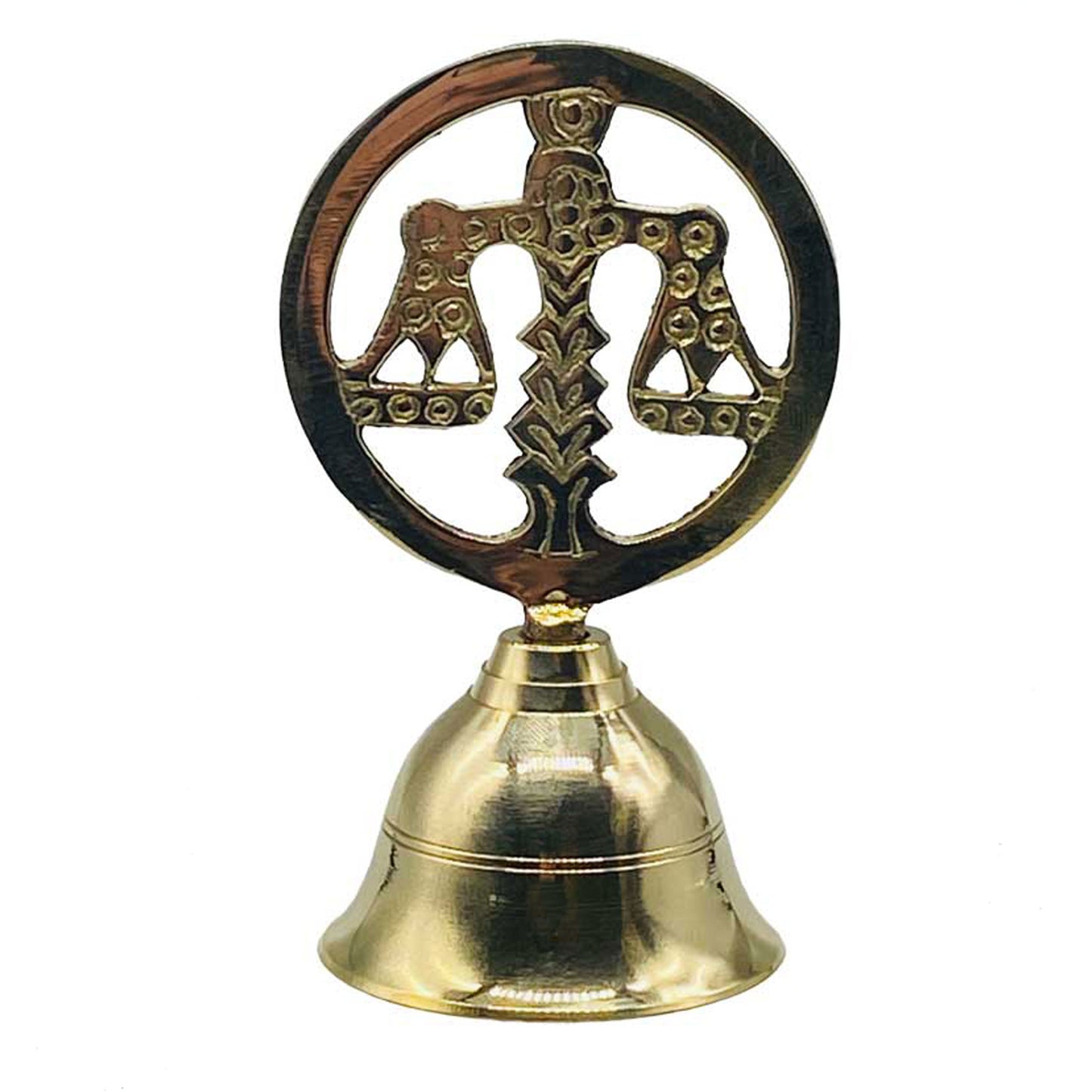 Scales of Justice Brass Bell