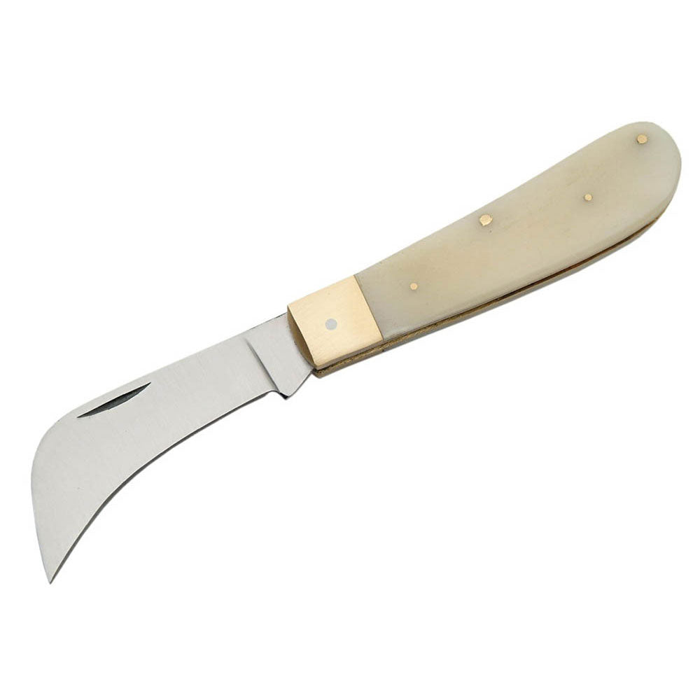 Bone Handle Folding Boline Knife