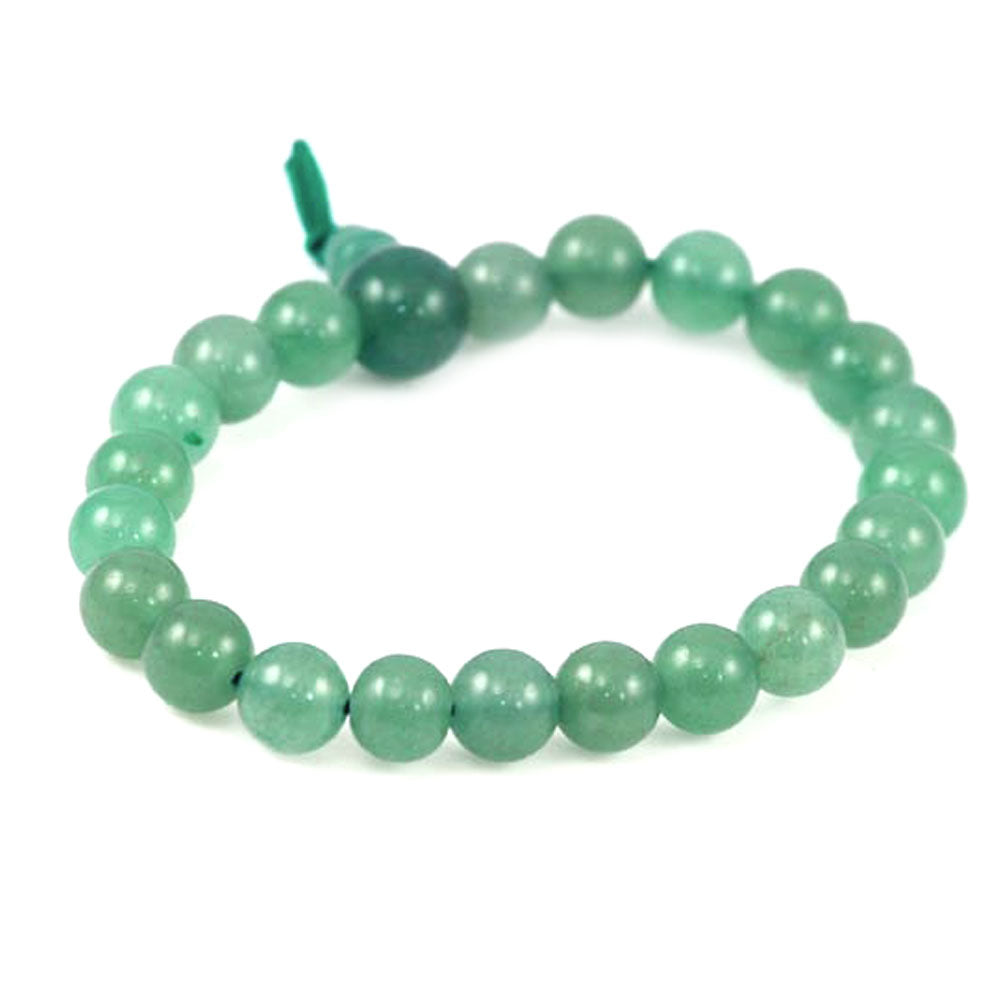 Green Aventurine Power Bead Bracelet