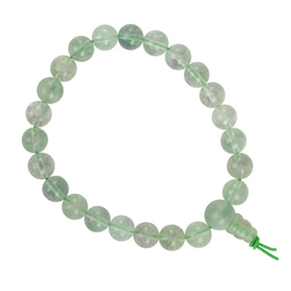 Green Fluorite Power Bead Bracelet