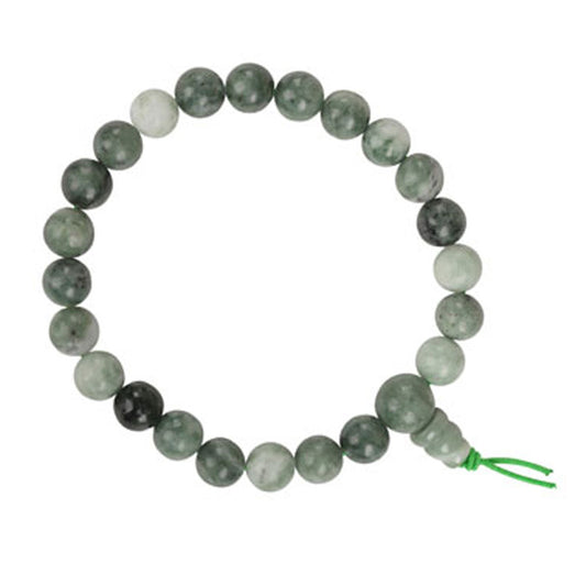 Green Jade Power Bead Bracelet