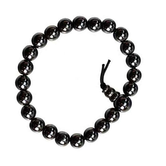 Hematite (Synthetic) Power Bead Bracelet