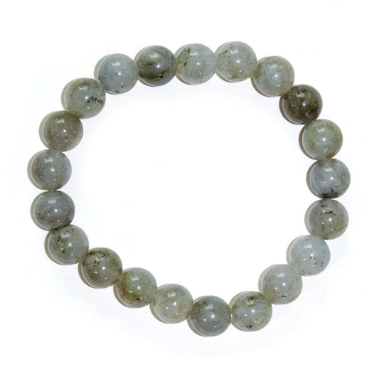 Labradorite Round Bead Bracelet (8mm)