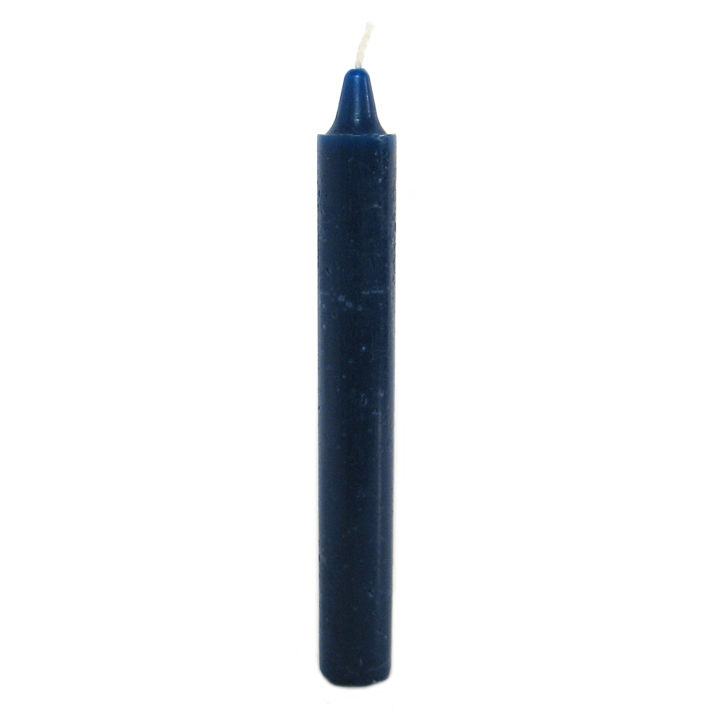 Blue Candle (6 Inches)