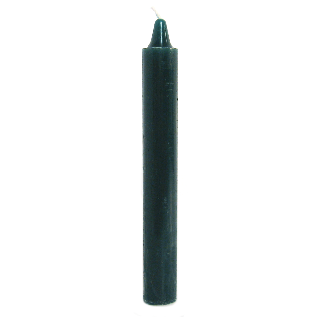 Green Candle (6 Inches)