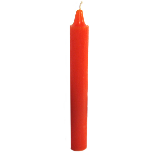 Orange Candle (6 Inches)