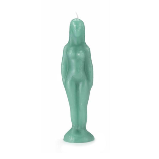 Female Figure Ritual Candle (Green)