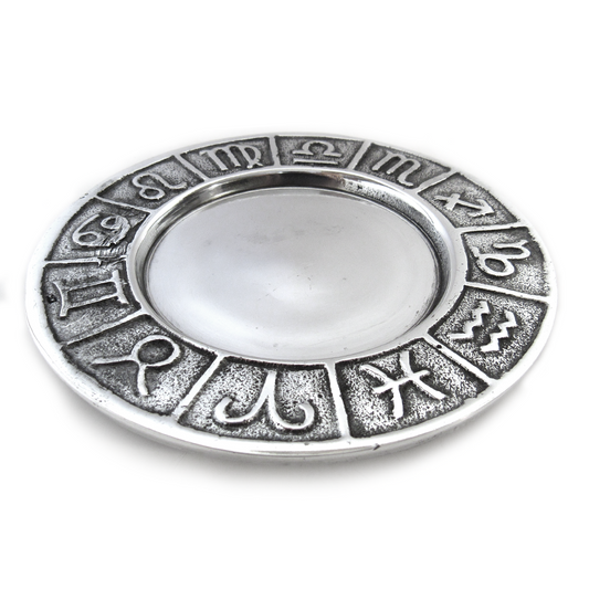 Zodiac Incense Burner or Candle Plate