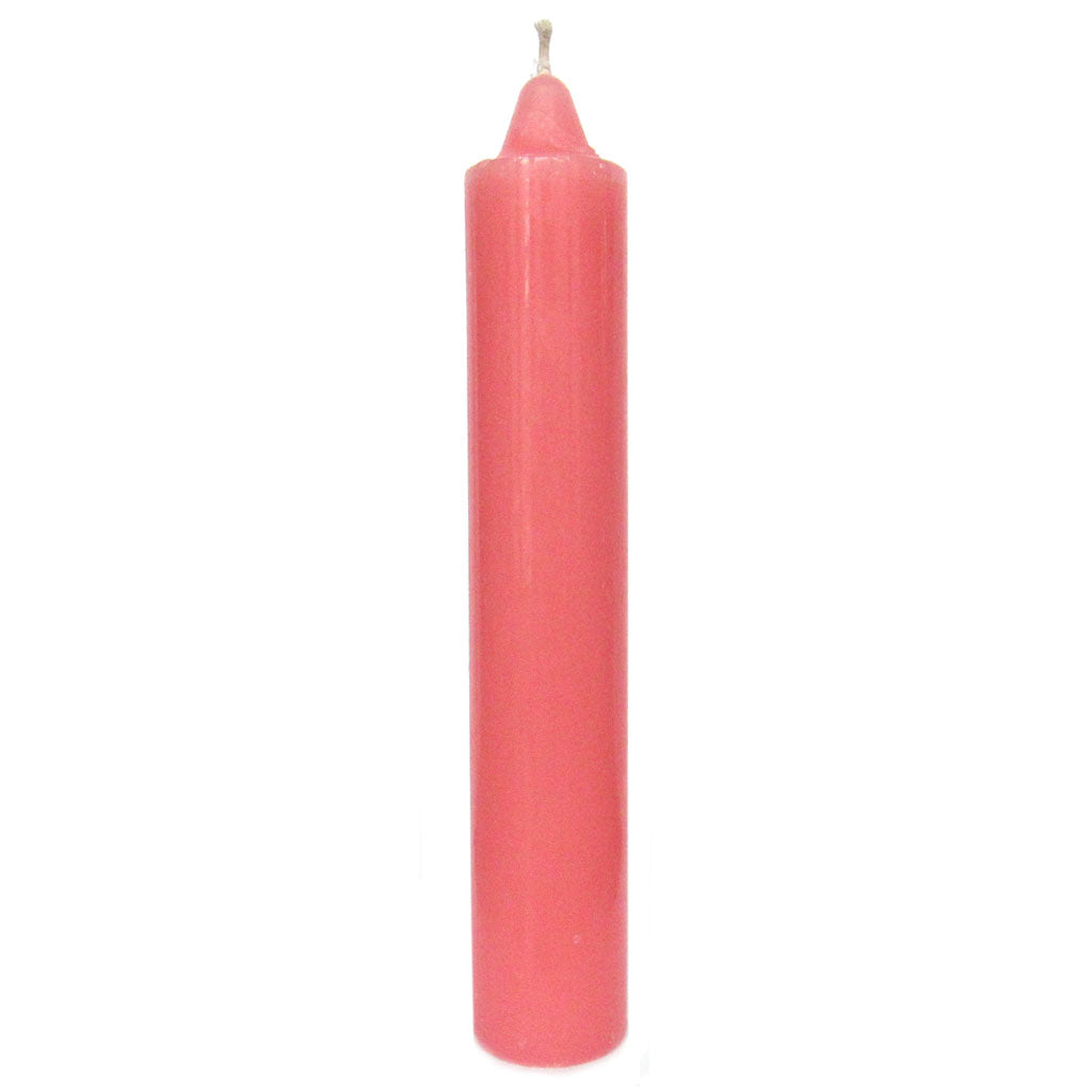 Pink Jumbo Pillar Candle (9 Inches)