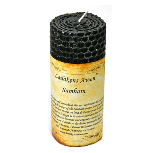 Samhain Altar Candle by Lailokens Awen