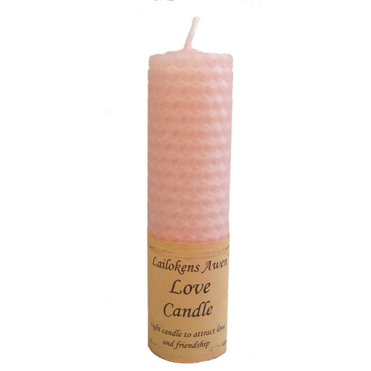 Love Ritual Candle by Lailokens Awen