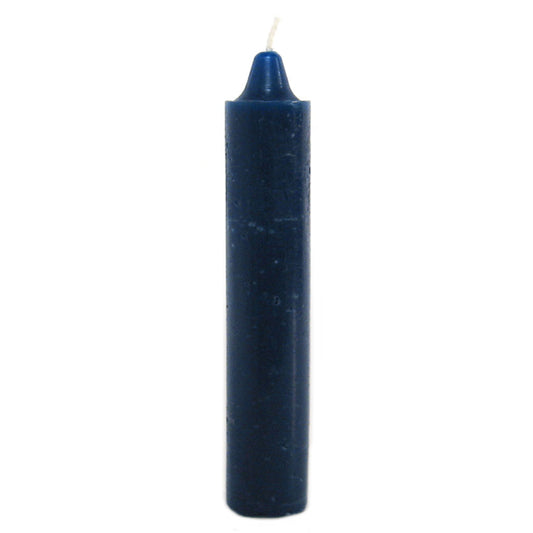 Blue Jumbo Pillar Candle (9 Inches)