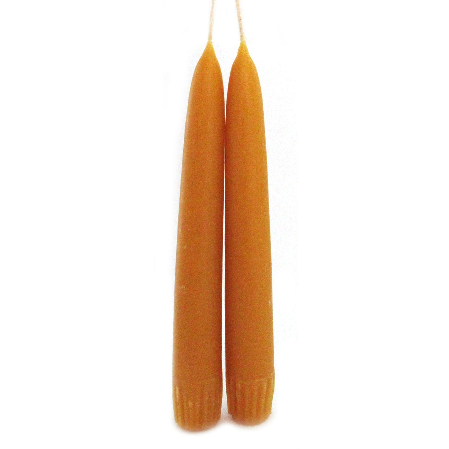 Old-Fashioned Taper Candle Pair (Harvest Gold)