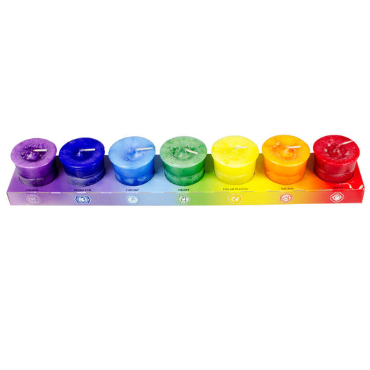 Chakra Votive Candles (Set of 7)