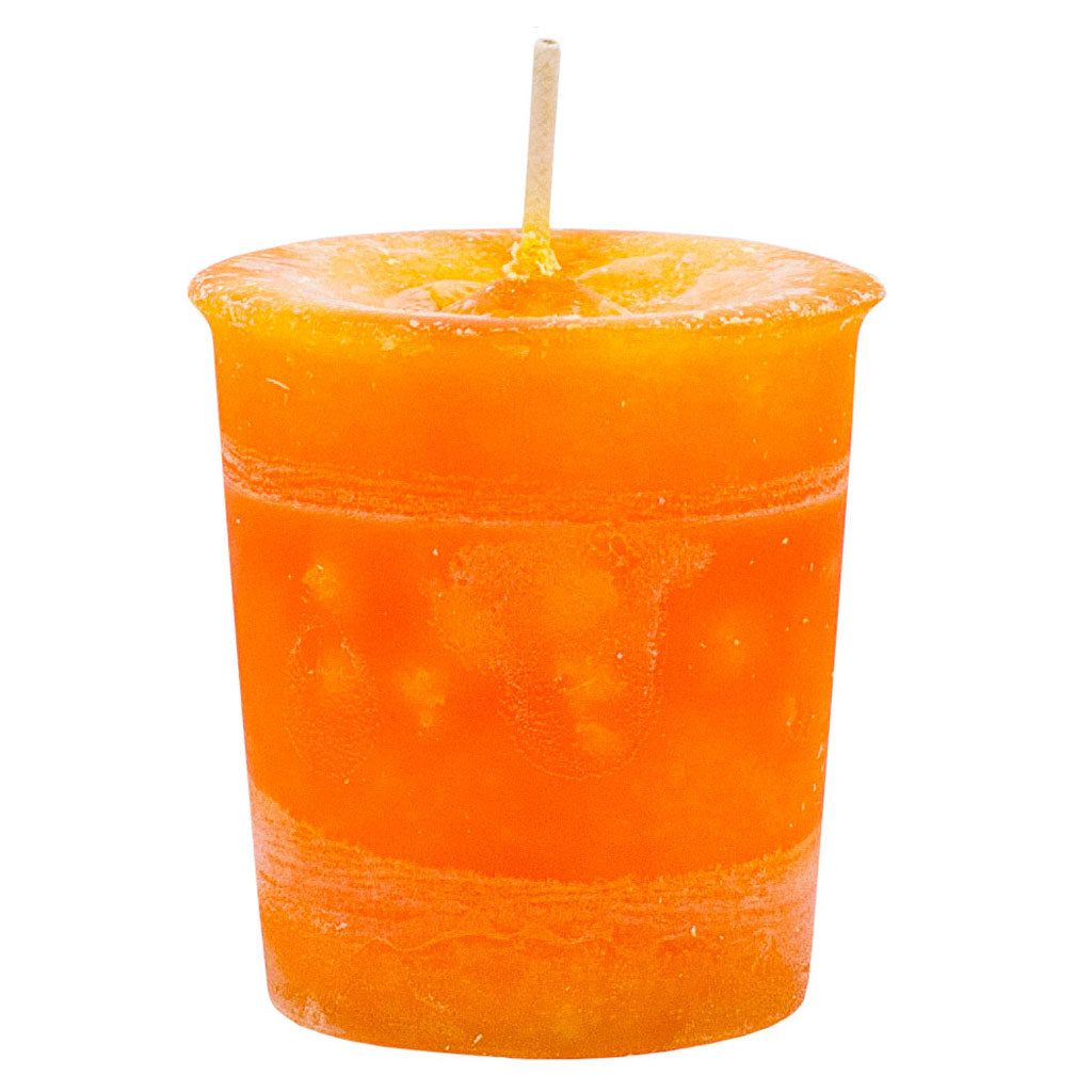 Sacral Chakra Votive Candle