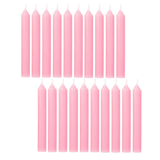 Pink Chime Candles (20 Pack)