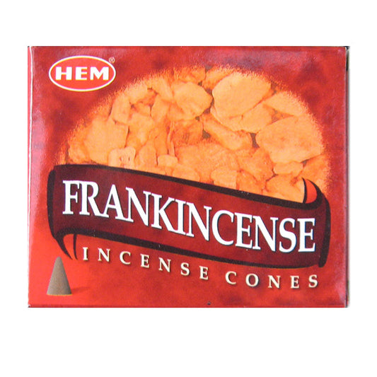 Frankincense Incense Cones by HEM (Box of 10 Cones)