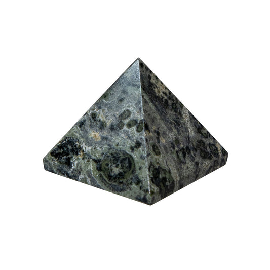 Kambaba Jasper Gemstone Pyramid (25mm)