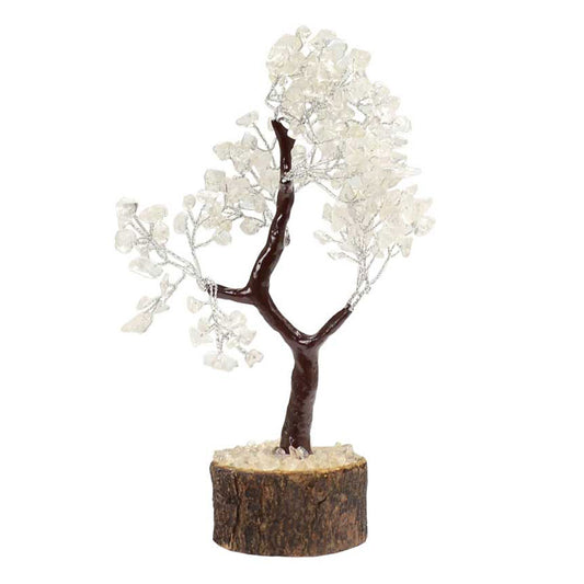 Clear Quartz Gemstone Tree (160 Beads)