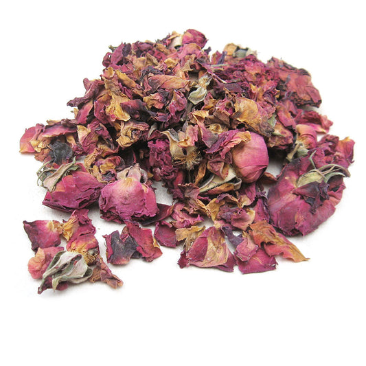 Red Rose Buds and Petals (1 oz)