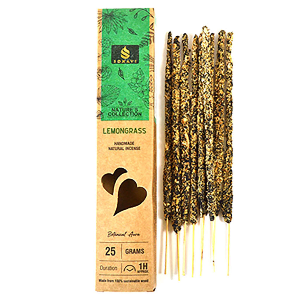 Lemongrass Incense by Sonavi (25g)