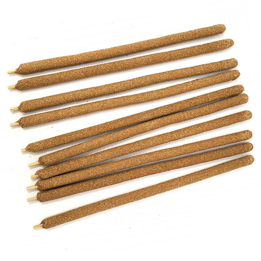 Palo Santo and Peruvian Myrrh Natural Incense Sticks (Package of 10)