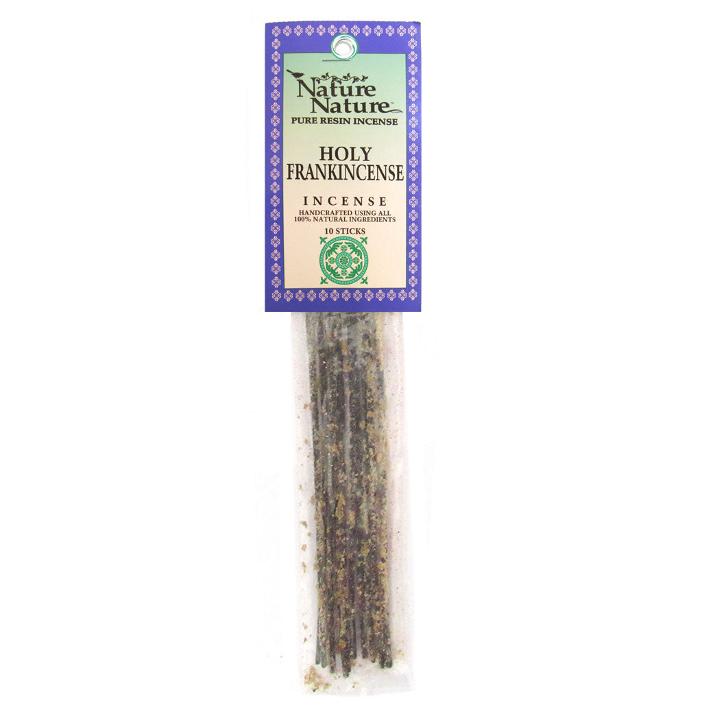 Holy Frankincense Incense Sticks by Nature Nature (Package of 10)