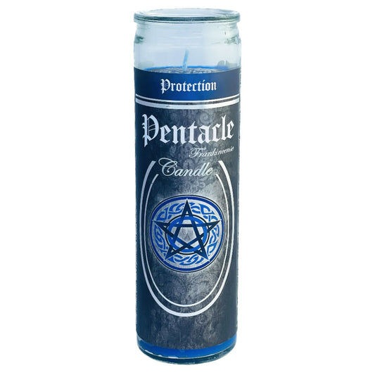 Pentacle Protection (Frankincense) Scented Jar Candle