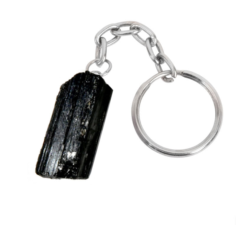 Black Tourmaline Key Chain