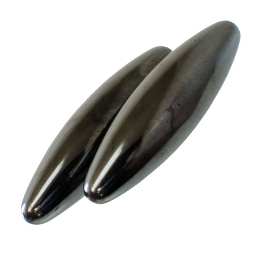 Hematite Magnetic Oval Pair (60mm)