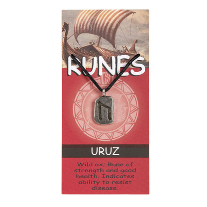 Uruz (Strength) Rune Amulet