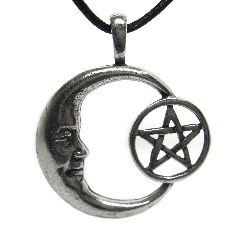 Pentacle Moon Celestial Amulet