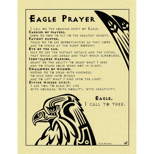 Eagle Prayer Poster