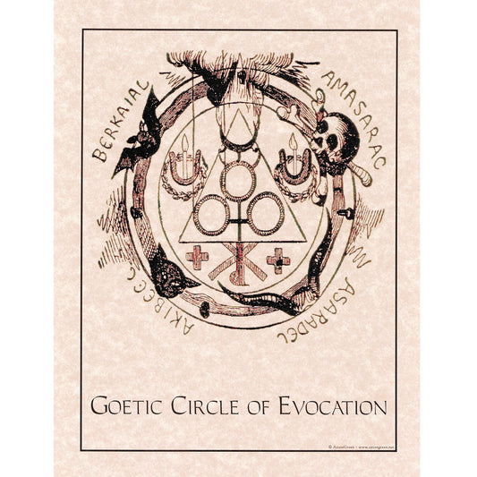 Goetic Circle Poster