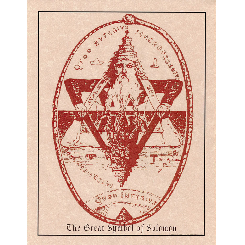 Great Symbol of Solomon Poster