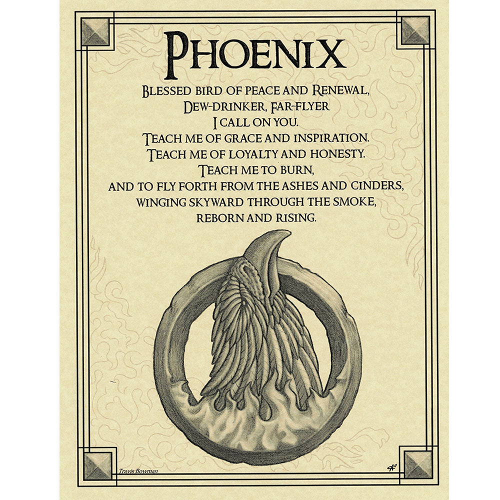 Phoenix Prayer Poster