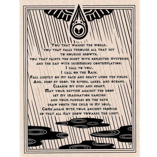 Rain Prayer Poster