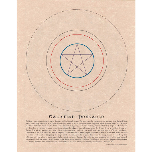 Talisman Pentacle Poster