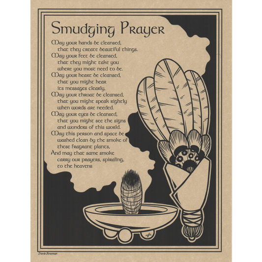 Smudging Prayer Poster