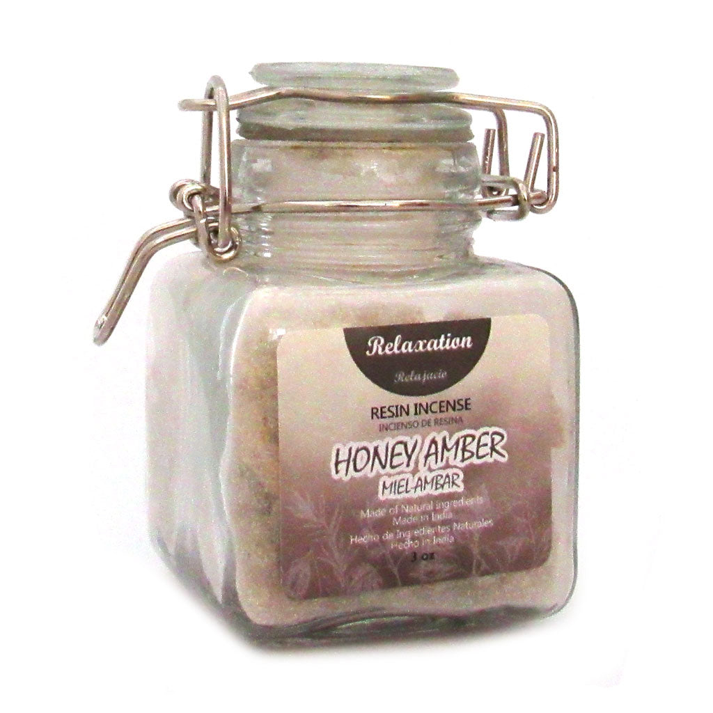 Relaxation (Honey Amber) Resin in Jar (3 oz)