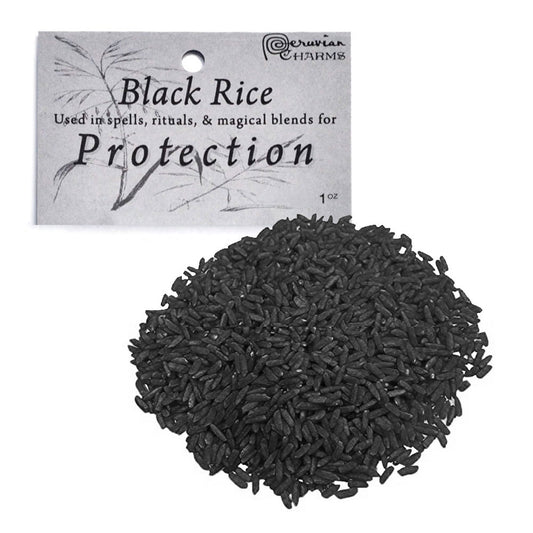 Black Rice (1 oz) - Ritual Rice for Protection