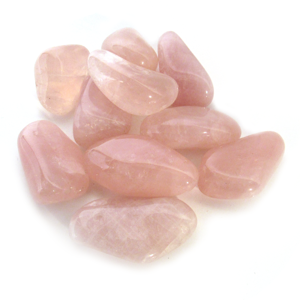 Rose Quartz Tumbled Stones (1 lb)