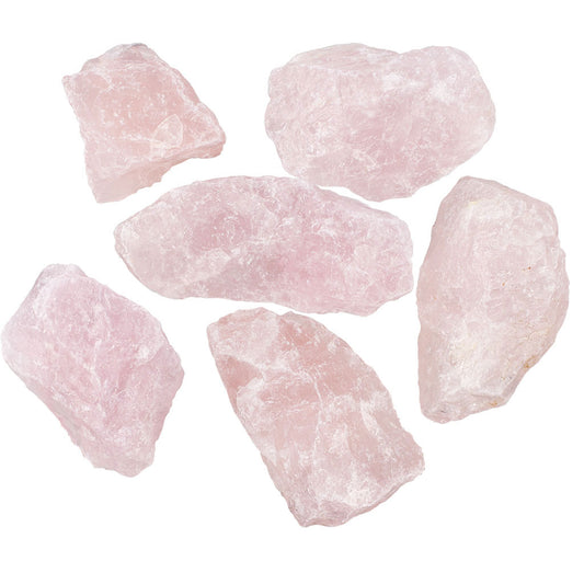 Rose Quartz Rough Stones (1 lb)