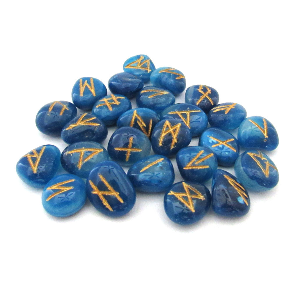 Blue Onyx Rune Set