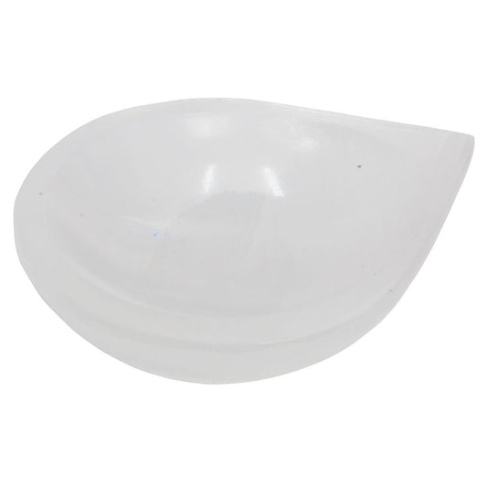 Selenite Drop-Shaped Bowl