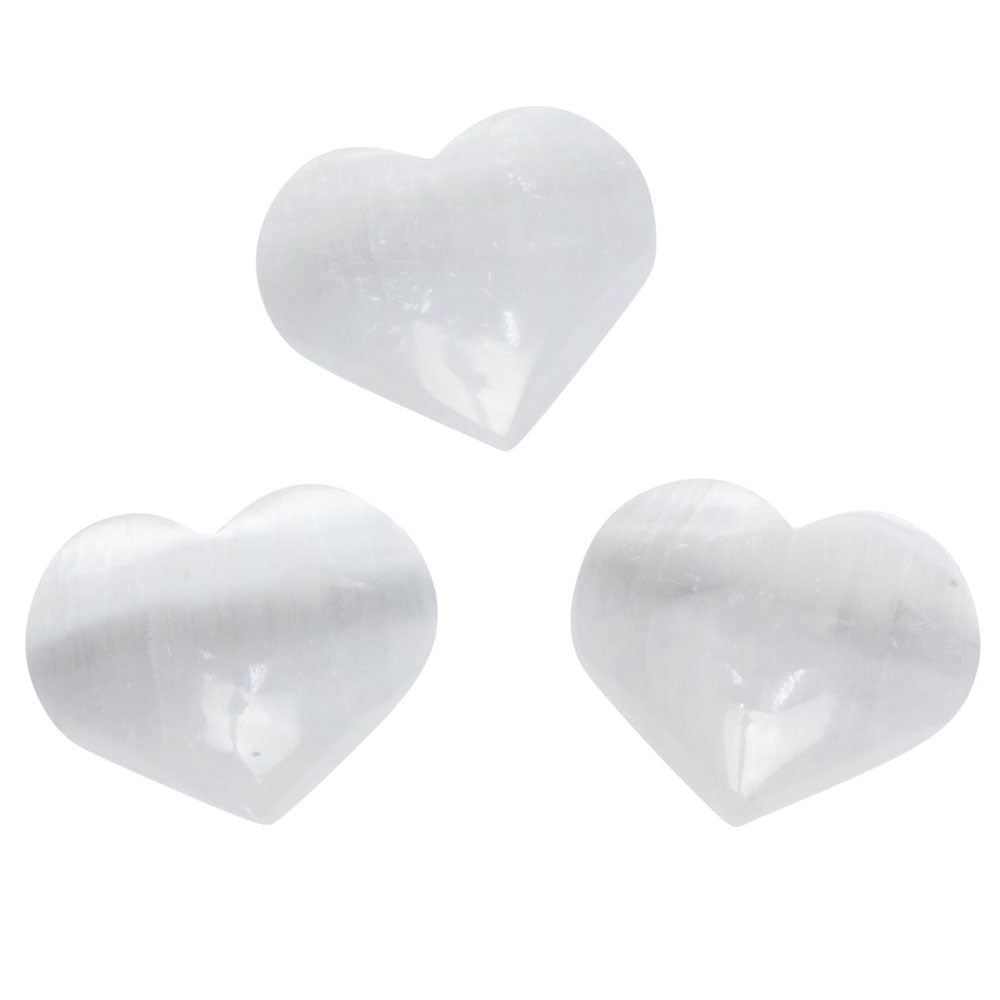 Selenite Heart